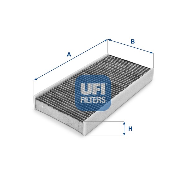 Innenraumfilter UFI 54.142.00 Aktivkohlefilter FüR CitroËN Peugeot C5 407 SW Hdi-image