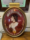 RARE Vintage 1976 Old Milwaukee Victorian Lady Beer Sign With Lamp