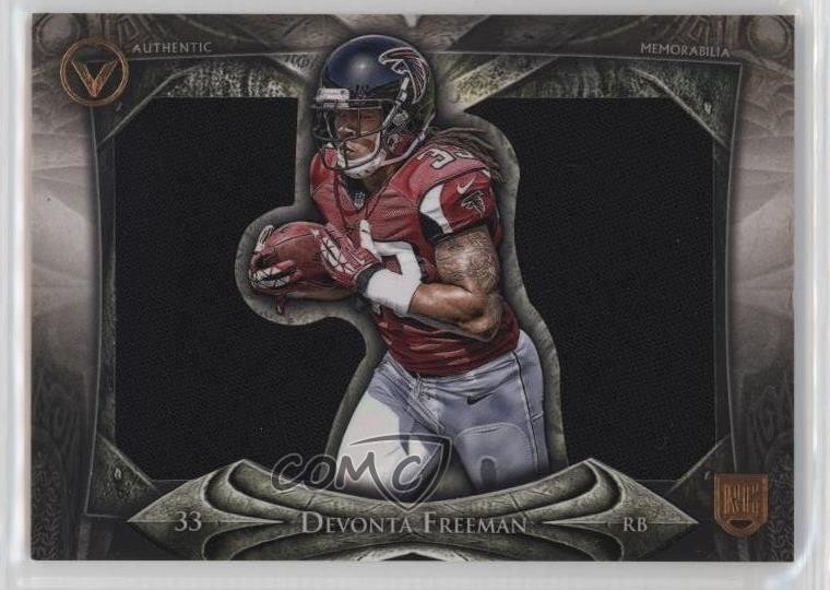 2014 Topps Valor Jumbo Relics Devonta Freeman #VJR-DF Rookie RC 7eo