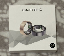 Smart Ring Fitness Tracker Size 9 Color Black...