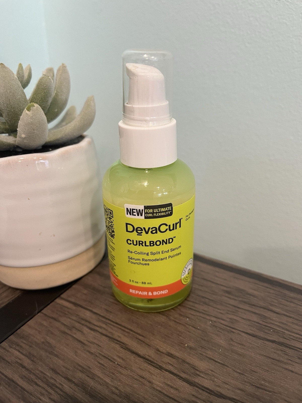 DevaCurl Curlbond Re Coiling Split End Serum 3oz / 88ml New