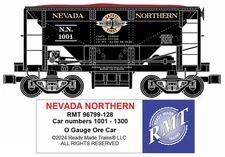 RMT 96799-128 O Nevada Northern Ore Car