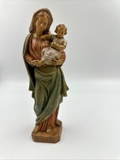 Madonna mit Kind Malsiner Made in Italy gestempelt Höhe ca. 22 cm