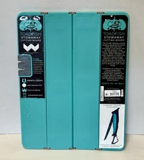 Toadfish Stowaway Folding Cutting Board with Built-In Knife Sharpener 12x16