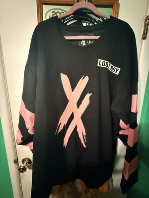 MGK Machine Gun Kelly Lost Boy Mainstream Sellout Tour Hockey Jersey XL