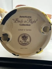 Americana Birds in Flight Collection The Eagle Porcelain Limited Series VINTAGE