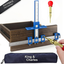 King Charles Cabinet Hardware Jig, Handle Jig 16 inches, Multicolored