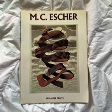 Vintage Softcover: M.C. Escher 29 Master Prints, copyright 1983