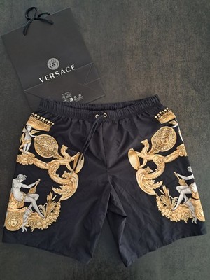 490  VERSACE Neu ohne Etikett Badeshorts Medusa Barock...Gr. L !!! DEFAULT !!!