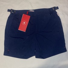NWT ORLEBAR BROWN Boys Age 10 Russell Swim Shorts Trunks Navy msrp 195