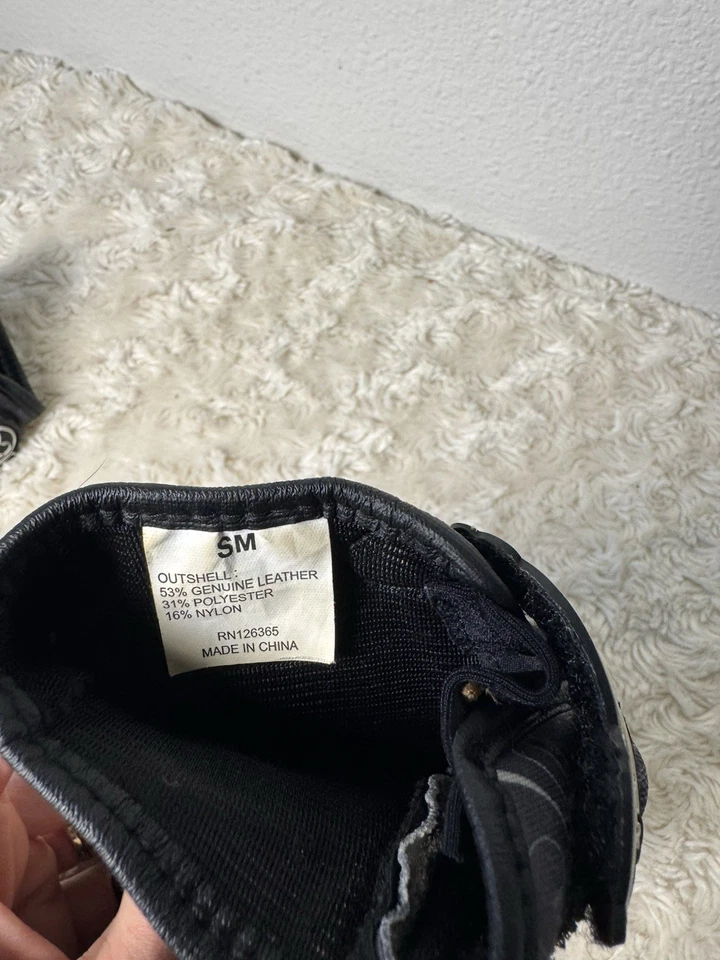 Women’s Motorcycle Gloves Street and Steel Sz Small Perforated Leather Motocross - Image 3 of 4