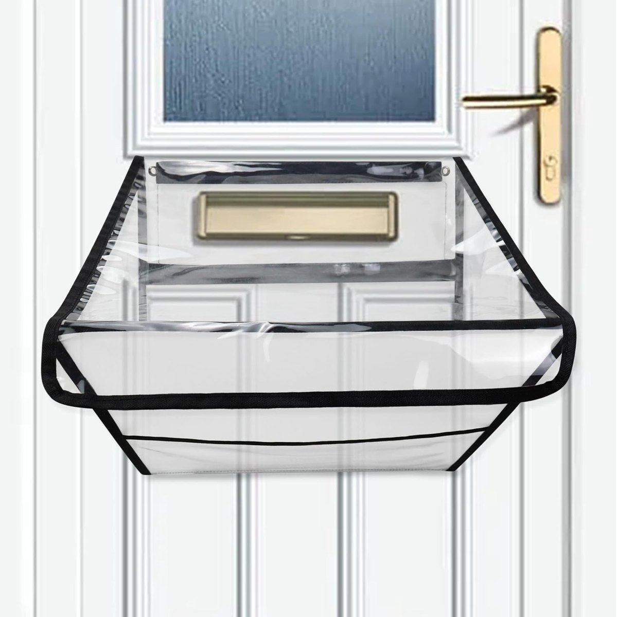 Kabalo Extra Grote Brief Box Deur Kooi Post Catcher Pet Dog Guard Mail Mand Wit