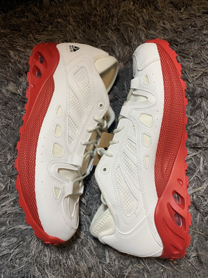 Nike Men s 11 ACG Air Exploraid Hiking Shoes White University Red FJ1920-101