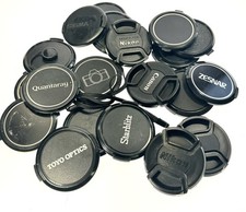 Lot of 20 52mm Snap-on Front Lens Caps Unbran...