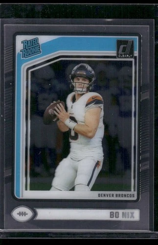 2024 Clearly Donruss #56 Bo Nix FOOTBALL Denver Broncos