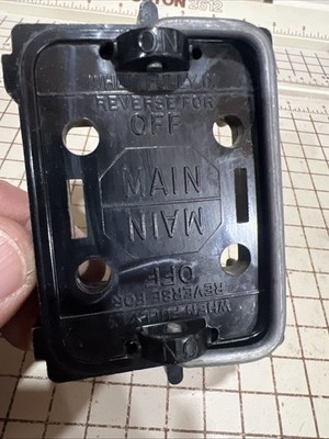 Murray  MAIN Fuse Holder with Pull Out 60A 250 Volt Used Part No. 4200
