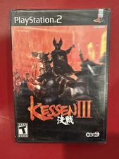 SEALED - Kessen III KOEI Sony Playstation 2 PS2 GAME 2005 NTSC USA - FREESHIP