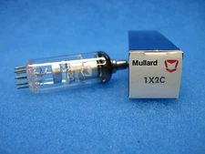 NOS 1X2C (1X2) MULLARD Tubes - ENGLAND - 1970's ($5/ea, Tek)