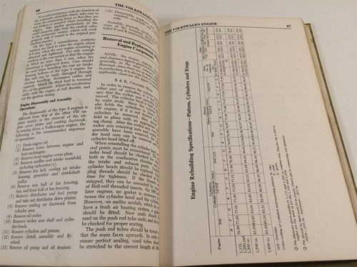 1949-1971 Chilton's Repair & Tune-Up Guide Volkswagen Super Beetle 5624 - Picture 9 of 12