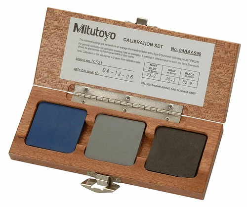 Mitutoyo 64AAA590 Calibration Set for Shore A Scales 