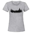 Forest Trees Nature Mountains Wildlife Women's T-Shirt Adventurer Explorer Shirt