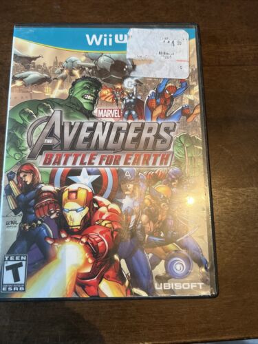 Marvel Avengers: Battle for Earth (Wii U, 2012) No Manual Tested Working - Afbeelding 1 van 3