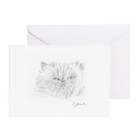 Himalayan Cat Drawing Art Card Greeting Card Persian Cat Card Pet Cat Portrait