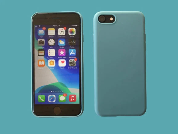 Custodia Cellulare Protettiva Softcase Sottile IN Silicone per Apple IPHONE - Immagine 3 di 4