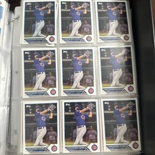 2023 Topps Pro Debut Christopher Paciolla 10 Card Lot: 1 Chrome & 9 Base