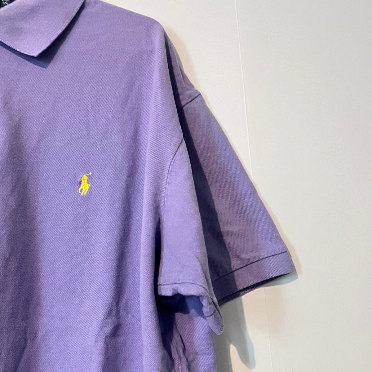 90s polo by ralph lauren 古着 vintage Vintage 90s Polo Ralph Lauren Mens Shirt Size 2Xb Lilac Made