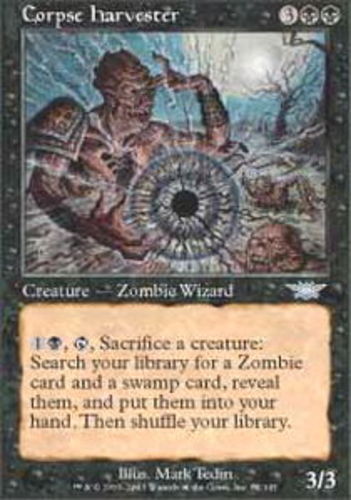 Corpse Harvester - Foil NM, English MTG Legions