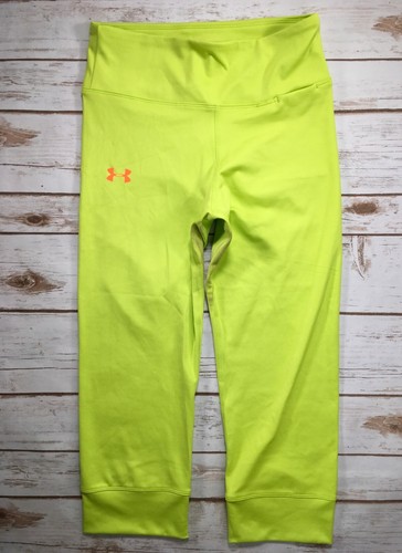 Leggings Under Armour Tagliati Capri Crops Palestra Athleisure Donna S M XL DIFETTO - Foto 16 di 39