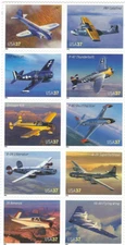 Scott #3916/25...37 Cent...American Aviation...Block of 10
