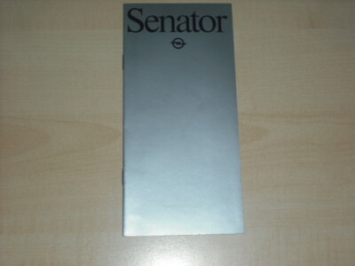 65422) Opel Senator A - Preise & Extras - Prospekt 05/1982