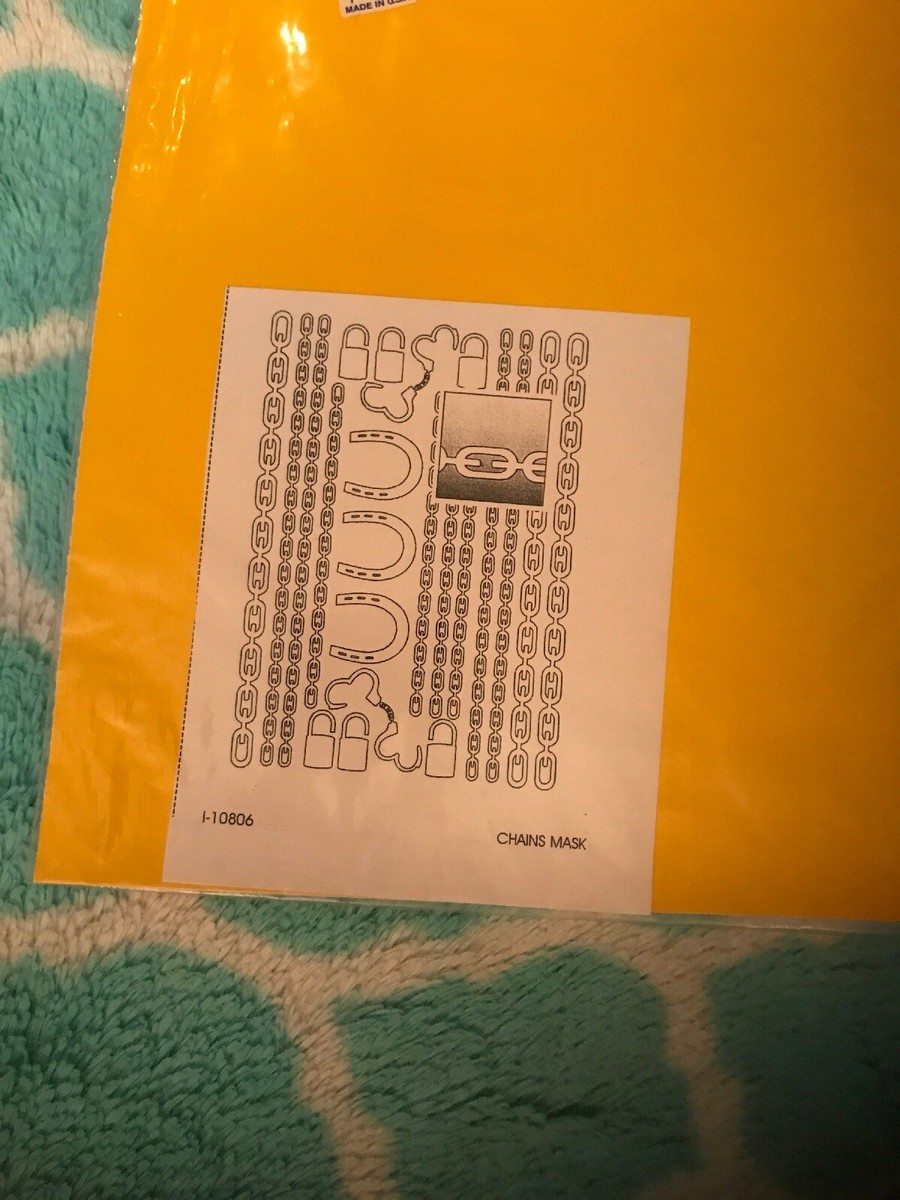 RARE Parma Chains Design Paint Mask PAR10806 | eBay