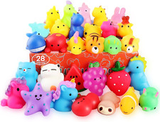 Squishies, 28 Pack Mochi Squishy Toys - Kawaii Cat Squishys Slow Rising