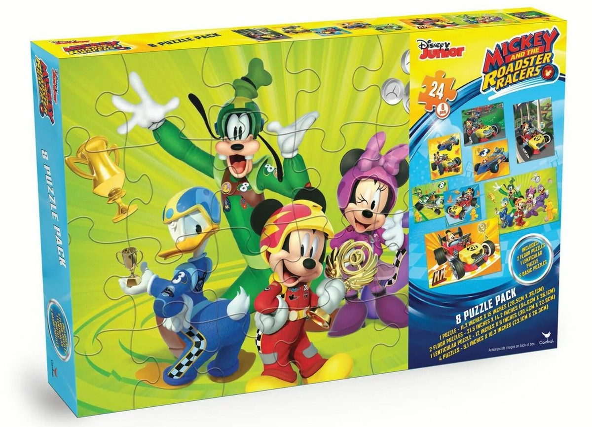 Disney's Mickey and the Roadster Racers - 8-Puzzle Pack | eBay