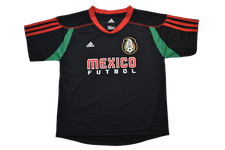 adidas Mexico Little Kids Futbol Soccer Practice Call Up Jersey NWT 5-6, 7