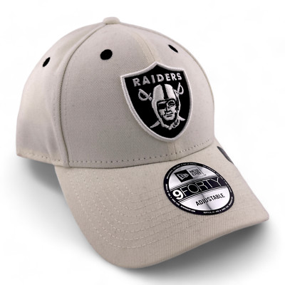 New Era Las Vegas Raiders NFL White Wine Pack 9Forty Snapback Adjustable Hat Cap