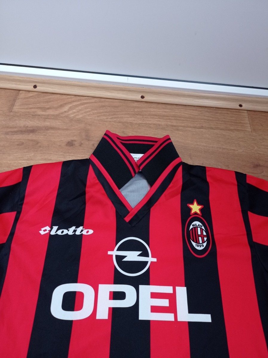 ACミラン　AC MILAN ヴィンテージ95-96 lottoユニフォーム Vintage AC Milan Lotto 95/96 Jersey Home XS Mens Football