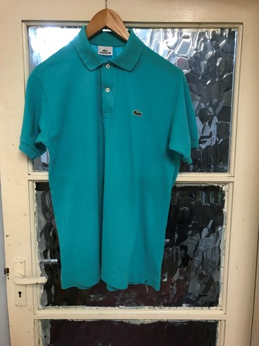 LACOSTE MENS T-SHIRT AQUA SIZE 3 | eBay