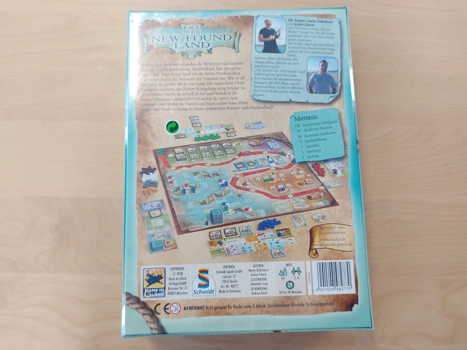 Race to the New Found Land - Hans im Glück-2018-Folie-Brettspiele-Sammlung - Bild 2 von 4