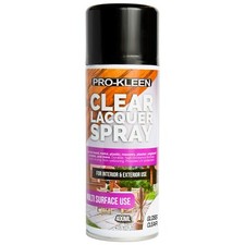 Image of ProKleen Gloss Lacquer Spray Aerosol Clear Seal Protect Sealant Or Base Coat