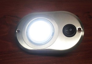 Marine Rv Led Bright Cabin Oblong Ceiling Light Recessed Mount