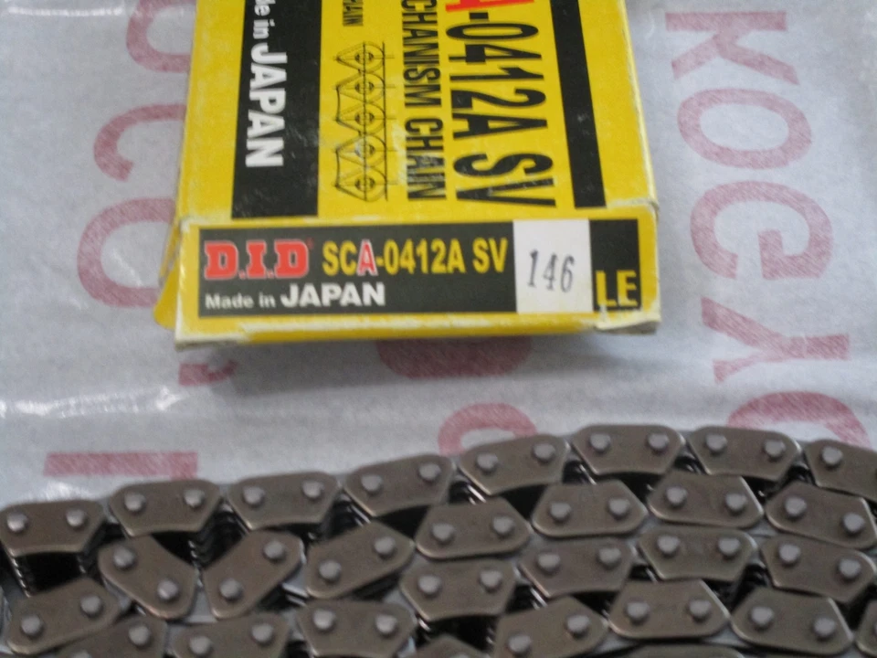 DID ЦЕПЬ КУЛАЧКА ДВИГАТЕЛЯ TRIUMPH HONDA DAYTONA SCA-0412A SV146LE 146 ЗВЕНЬЕВ - Изображение 2 из 2