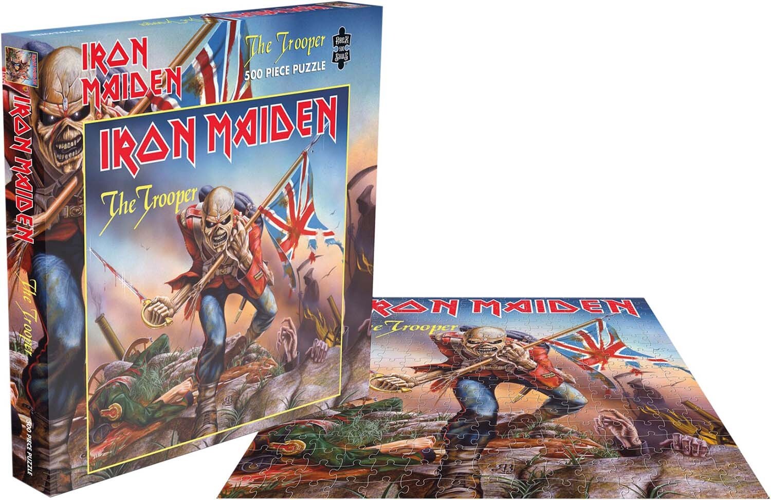 Iron Maiden The Trooper Puzzle 500 pc jigsaw puzzle 390mm x 390mm