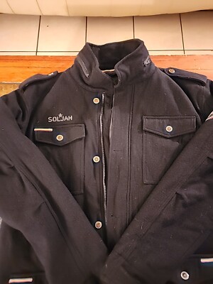 Pelle Pelle Soljah World Peace Warrior Limited Edition Wool Jacket