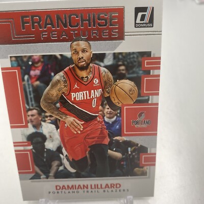 2022-23 Franchise Feature Damian Lillard Portland Trail Blazers #19