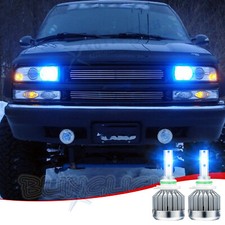 9006 Hb4 Blue 8000k Led Headlight Conversion Kit Low Beam For Chevrolet Dodge