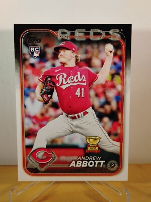 Andrew Abbott RC 2024 Topps #214 - Cincinnati Reds